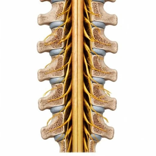 Ilustração médica: Medula